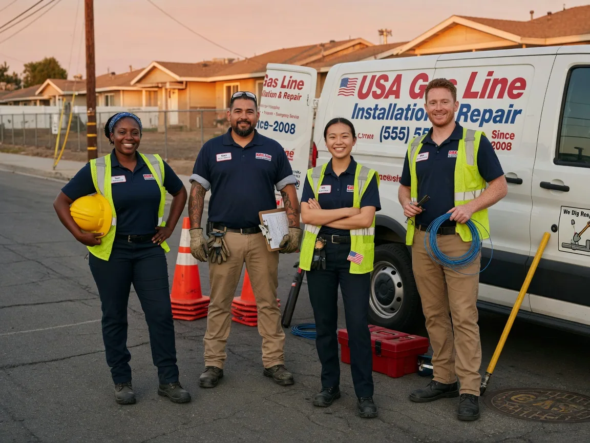 Gas Line Installation company in Brooksville, MS